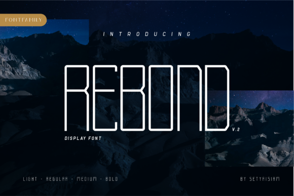 A Designer's Review of the Rebond Display Font