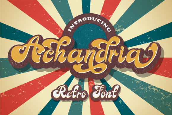 Achandria Font: Adding Retro Style to Editorial Projects