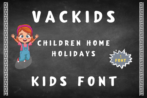 Boost Your Campaign with the Bold Display Font Vackids