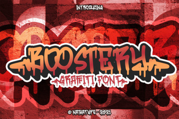 Boostery Font: Editorial Edge in Display Typography