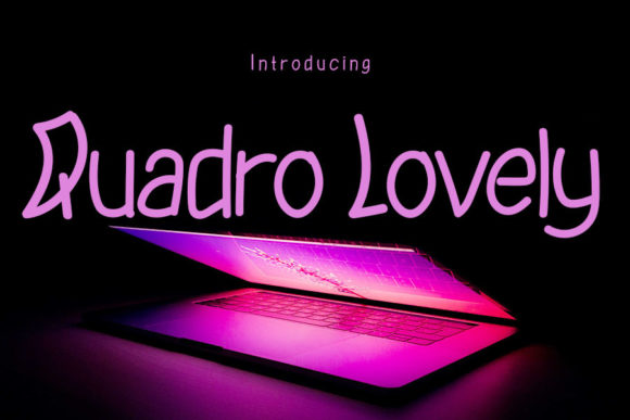 Choosing Quadro Lovely Font for Brand Identity