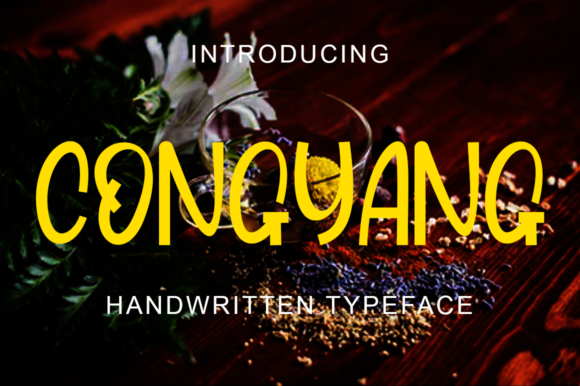 Congyang: A Display Font for Confident Branding