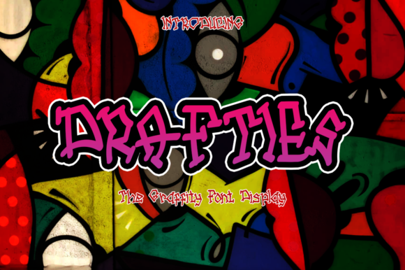 Drafties: A Graffiti Font for Editorial Impact