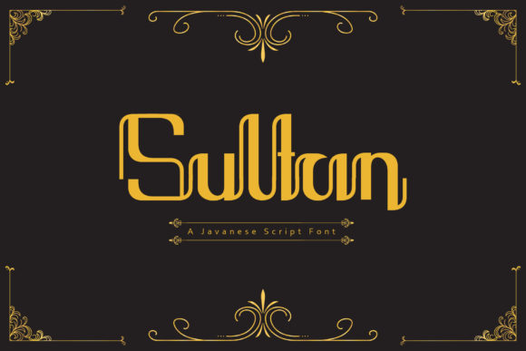 Elevate Your Brand Story with the Sultan Display Font