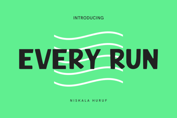 Every Run: A Bold Font for Modern Web Design