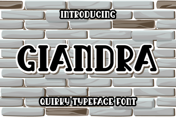 Giandra: A Casual Display Font for Handmade Creators