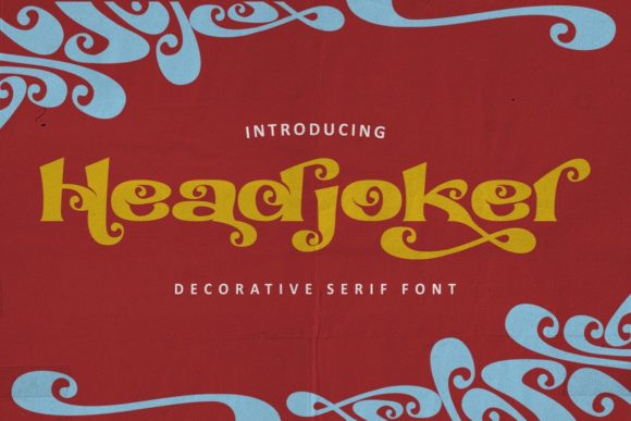 Headjoker Font: A Vintage Display Typeface for Digital Brands