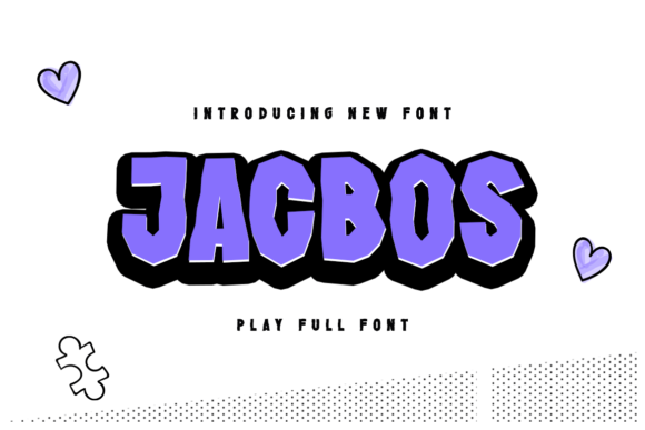 Jacbos: A Bold Geometric Font for Your Business Identity