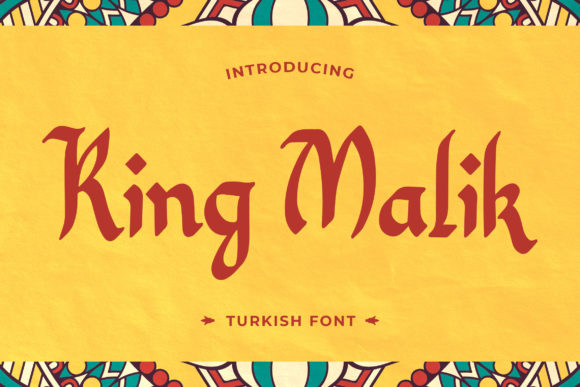 King Malik Font: A Bold Display Font for Distinctive Projects
