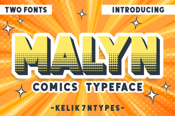Malyn: The Bold Display Font for Modern Marketing