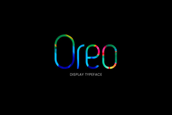 Oreo Font: A Minimal Display Typeface for Editorial Design