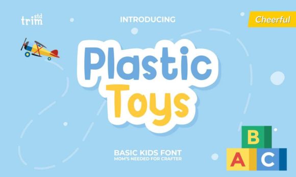 Plastic Toys: The Bold Display Font for Modern Marketing
