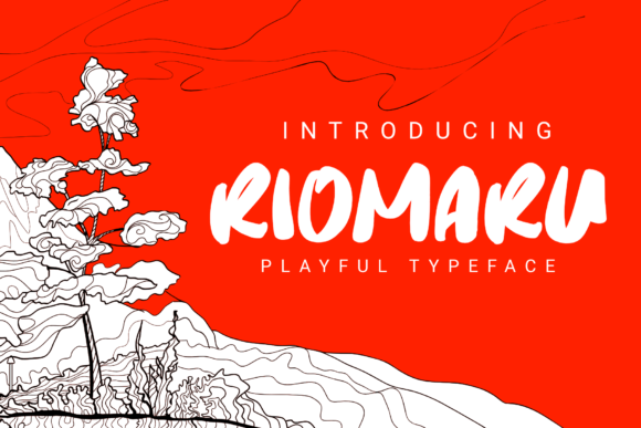 Riomaru: The Playful Display Font for Editorial Design