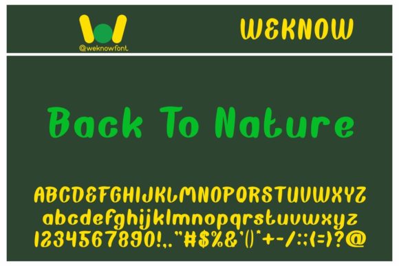 The Back to Nature Font: A Designer's Secret for Campaign Impact