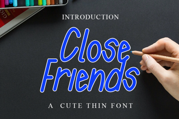 The Close Friends Font: A Designer's Essential Display Tool