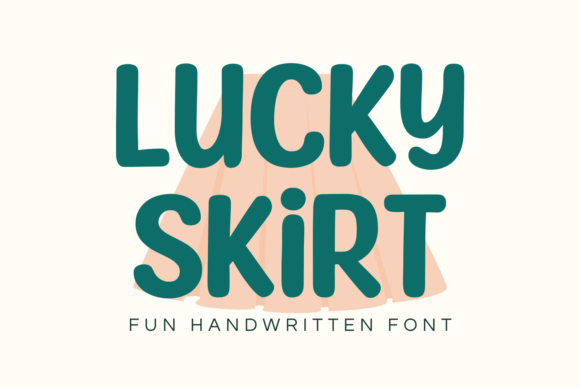 Unlock Vibrant Web Design with the Lucky Skirt Font